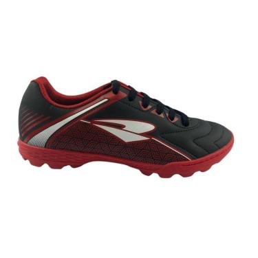 Imagem de Chuteira Society Dray 306 Preto-vermelho Adulto Original Unissex-Unissex