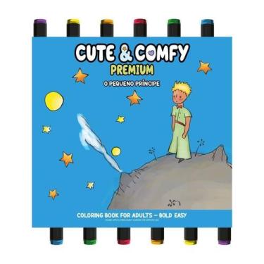 Imagem de Coleção Cute & Comfy - Premium Edition - Livro De Colorir Adulto - CAM