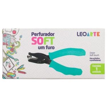 Imagem de Perfurador p/ Papel e EVA de 1 Furo - LEONORA