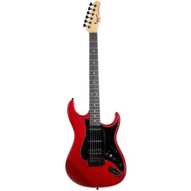 Imagem de Guitarra tagima 2s 1h escala escura duo smart-s candy apple