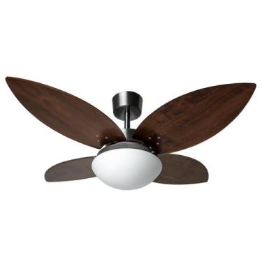 Imagem de Ventilador de Teto Capadócia 4 Pás Imbuia 220V 130W Tron, 220V