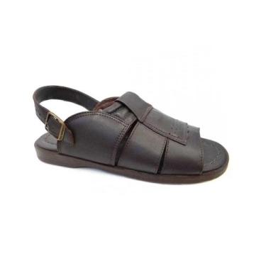 Imagem de Chinelo Italianinho de Couro 3430 Cafe, 41, Cafe