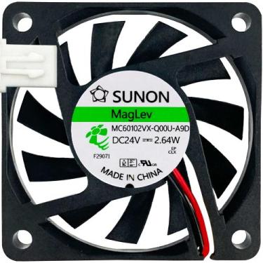 Imagem de Cooler MC60102VX-Q00U-A9D 24V 2.64W 0.11A 2 Fios 2P 6010 A1 - Sunon
