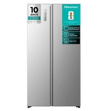 Imagem de Refrigerador Side by Side Hisense Frost Free com 531 Litros Multi Air 