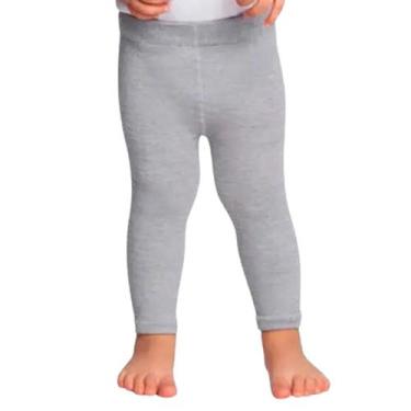 Imagem de Meia calça legging baby infantil menino lupo, BB, Cinza