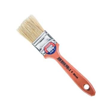 Imagem de Pincel 396-4 para Verniz e Stain Cerdas Brancas Atlas Branco 1.5CM 1 Pincel Bivolt