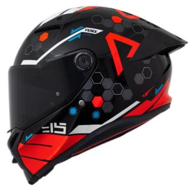 Imagem de Capacete axxis fenix alpha b5 gloss red (56/s)