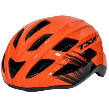 Imagem de Capacete TSW Team II 56-61 cor:Cinza, Laranja