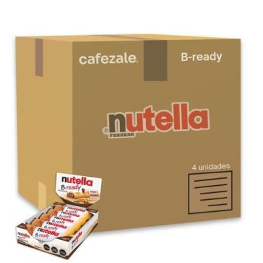 Imagem de B-ready Nutella Biscoito Wafer 4 Displays 220g - 40x22g, Nutella