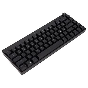 Teclado mecânico universal de jogos 104 teclas retroiluminado teclado USB  com fio para digitação de escritório e jogos