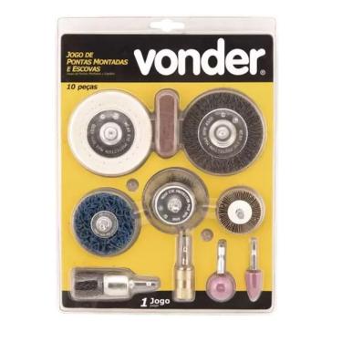 Imagem de Vonder Jogo De Ponta Montada/Escova C/10 Peças