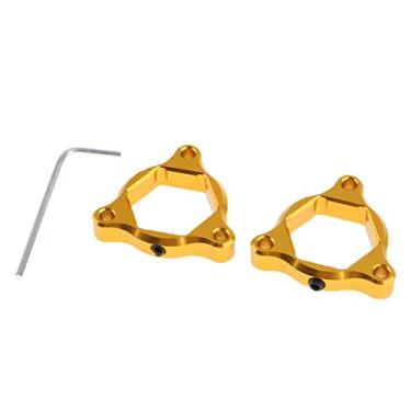 Imagem de -carga Da Forquilha Da Suspensão Dianteira Da Motocicleta de Alumínio Cnc 22mm, Ouro