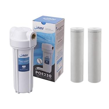 Imagem de Filtro De Agua Para Caixa D'água Cavalete Bbi Poe Ponto De Entrada Caixa Dagua + 2 Refis