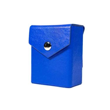 Imagem de Yu'Gi Deck Box Replica, 60 Size, Blue, Hard Shell, Faux Leather, Belt Loop, Compatible with Yu-Gi-Oh!, Magic: The Gathering, Pokemon TCG, Cardfight!! Vanguard