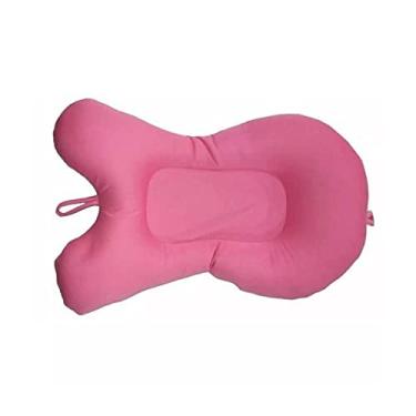 Imagem de Almofada para Banheira de Banho do Bebê Rosa Sapeca Kids