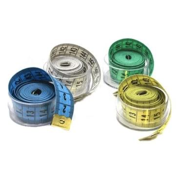 Imagem de Fita Métrica - para Costura E Medida Corporal - Estojo C/12 Unidades