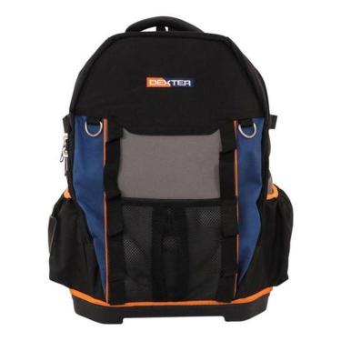 Imagem de Mochila Tecido Profissional Ferramentas 50X35 Dexter - Azul
