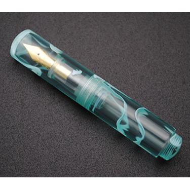 Imagem de czxwyst Moonman Wancai Mini caneta tinteiro de conta-gotas transparente tamanho bolso 0,5 mm, Daydream