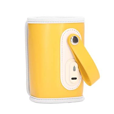 Imagem de Aquecedor de Mamadeira Portátil de Temperatura Constante USB Aquecedor de Mamadeira para Garrafa de 240ml