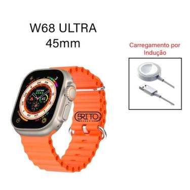 Imagem de Relogio Smartwatch W68 Ultra 45mm Lançamento 2023 - Microwear