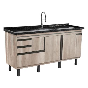 Imagem de Gabinete de cozinha Fortaleza para pia de 1,74 m