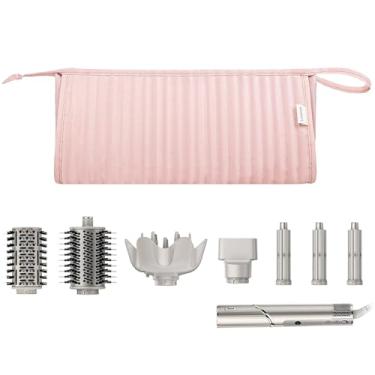 Imagem de Lexeeco Estojo de viagem Dy son Air wrap ferramentas de cabelo bolsa de viagem para tubarão flexível estojo de transporte portátil secador de cabelo de tubarão Revlon organizador de ferro de cachos