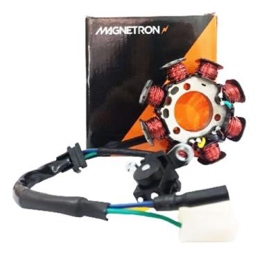 Imagem de Kit Volante e Estator com Bobina de Pulso Cg 150 Titan KS 2004-2008 Or