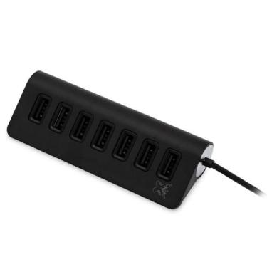 Imagem de Hub USB Maxprint Com 7 Portas USB 2.0 1M De Cabo 6013576 Preto