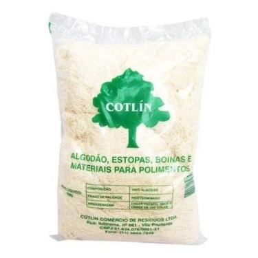 Imagem de Estopa para polimento branco 200g cotlin