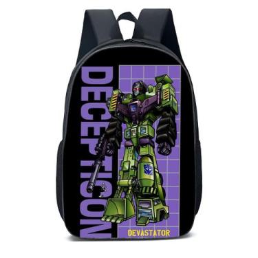Imagem de Mochila Escolar Infanto Juvenil Anime Transformers  Novidades 0507 - G