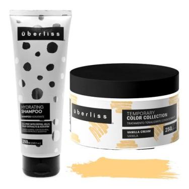 Imagem de Kit Uberliss 1 Shampoo Hydrating 1 Máscara Tonalizante Vanilla Cream 2