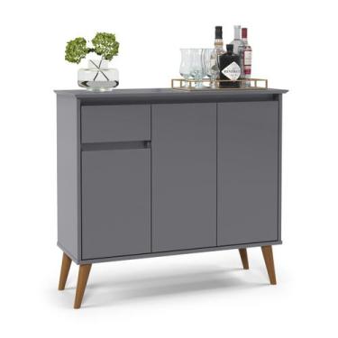 Imagem de Aparador Veneza Cinza  EJ Móveis