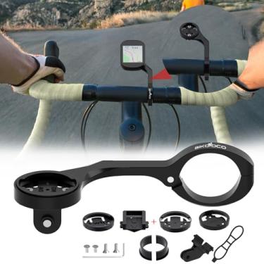 Imagem de Suporte frontal para computador de bicicleta compatível com Garmin, Wahoo, Bryton, Cateyer, Gopro Interface Câmera de ação esportiva e suporte de luz de bicicleta para amantes de ciclismo