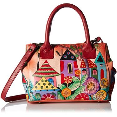 Imagem de Anna by Anuschka Bolsa pequena de ombro conversível, Village Off Dream, Village off Dream