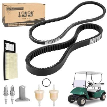 Imagem de 10L0L Kit de ajuste de motor de 4 ciclos para carrinho de golfe e com correia de acionamento e motor de arranque para EZGO TXT Medalist 1994-2005 com motor Robins de 4 ciclos de 295/350cc