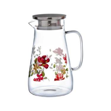 Imagem de Jarra de Vidro Borossilicato Le Jardin Colors 1,5L Hauskraft