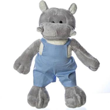 Imagem de Hipopótamo Menino Quarto Bebê Infantil Menino - Potinho de Mel