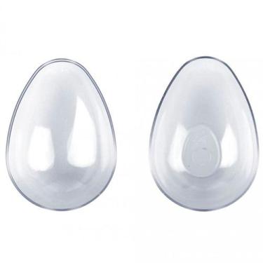 Imagem de Casca de Acrílico Ovo Liso G (350g) com Colher - 4 unidades - BlueStar