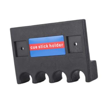 Imagem de rockible Suporte para Taco de Bilhar, Acessório para Mesa de Sinuca, 4 Vagas
