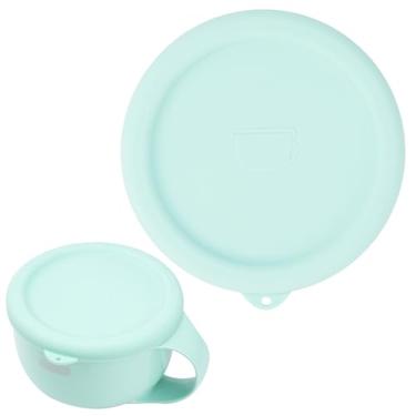 Imagem de PUREKRA Tampa de silicone para máquina de sorvete Dash My Mug, capa de tigela de silicone para caneca de sorvete, tampa de armazenamento de sorvete, de grau alimentício, reutilizável, seguro para