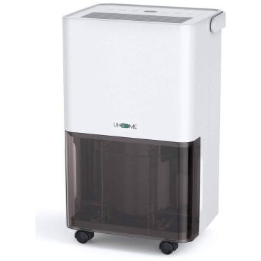 Imagem de Desumidificador 1.7L até 140 m2 com Desligamento Automático, 110V, Uhome, Branco