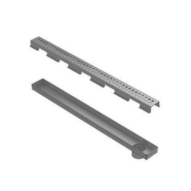 Imagem de Ralo Átrio 75X4,8Cm Com Tampa Perfurada RATP750 - Sulmetal