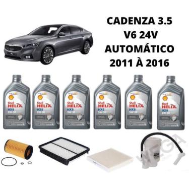 Imagem de Kit revisão troca de oleo kia cadenza 3.5 2011 à 2016 - SHELL
