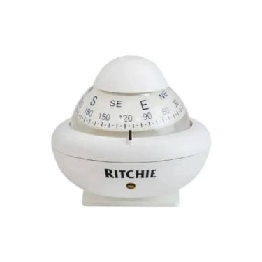 Imagem de Bússola Ritchie Sport M-X-10W-M Sobrepor Branca Visor Branco