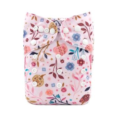 Imagem de Fralda de Pano Lavável e Reutilizável ALVABABY para Bebês (3-15kg) - c