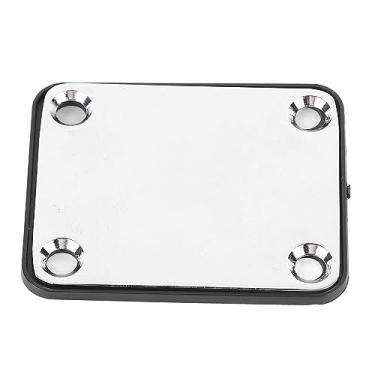 Imagem de Acouto Placa K Electric Guitar - Placa de Reforço de Metal para Maior Estabilidade e Qualidade do Som - para Prata de Reposição (Prata)