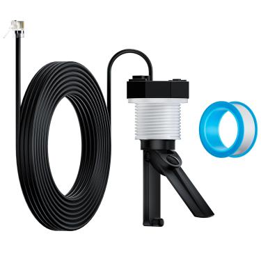 Imagem de DMTVAL Interruptor de fluxo Hayward GLX FLO RP - Oficial compatível com o sistema de sal de quarite Goldline e células de sal Hayward, cabo sensor de água de 15 pés para geradores de cloro de piscina