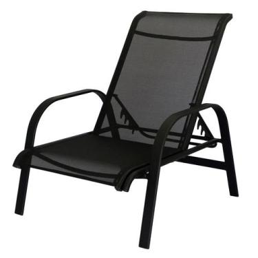 Imagem de Espreguiçadeira Sling Curta em Tela Sling - Lux Móveis