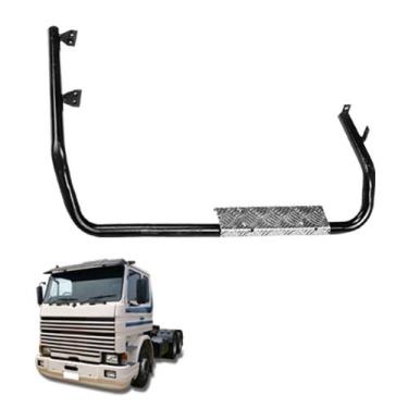 Imagem de Escada Plataforma Scania R 113 Caixa De Bateria Preto - Fabbof