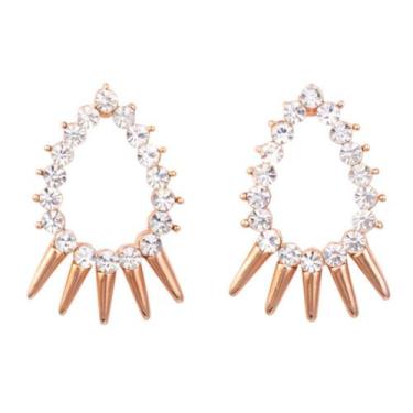 Imagem de Brinco Strass Gota BC2964 - Akasaki, Rosé